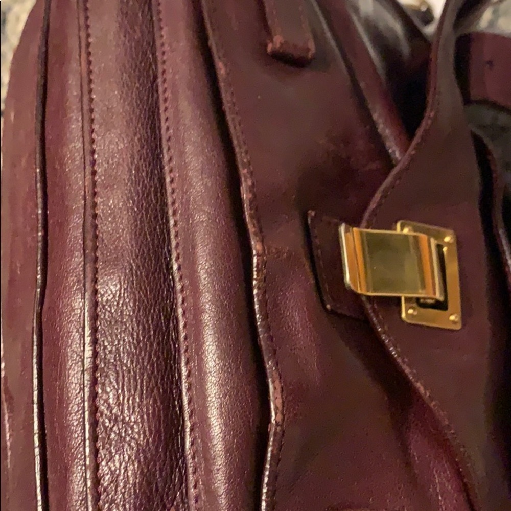 PROENZA SCHOULER PS1 MEDIUM IN BURGENDY - Picture 7 of 12